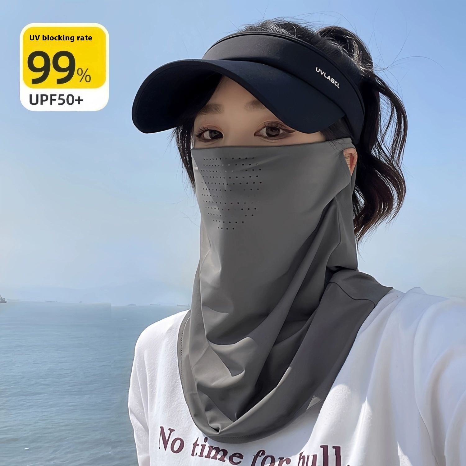 Outdoor Cycling Masks Sun Protection Breathable Face Towel Veil