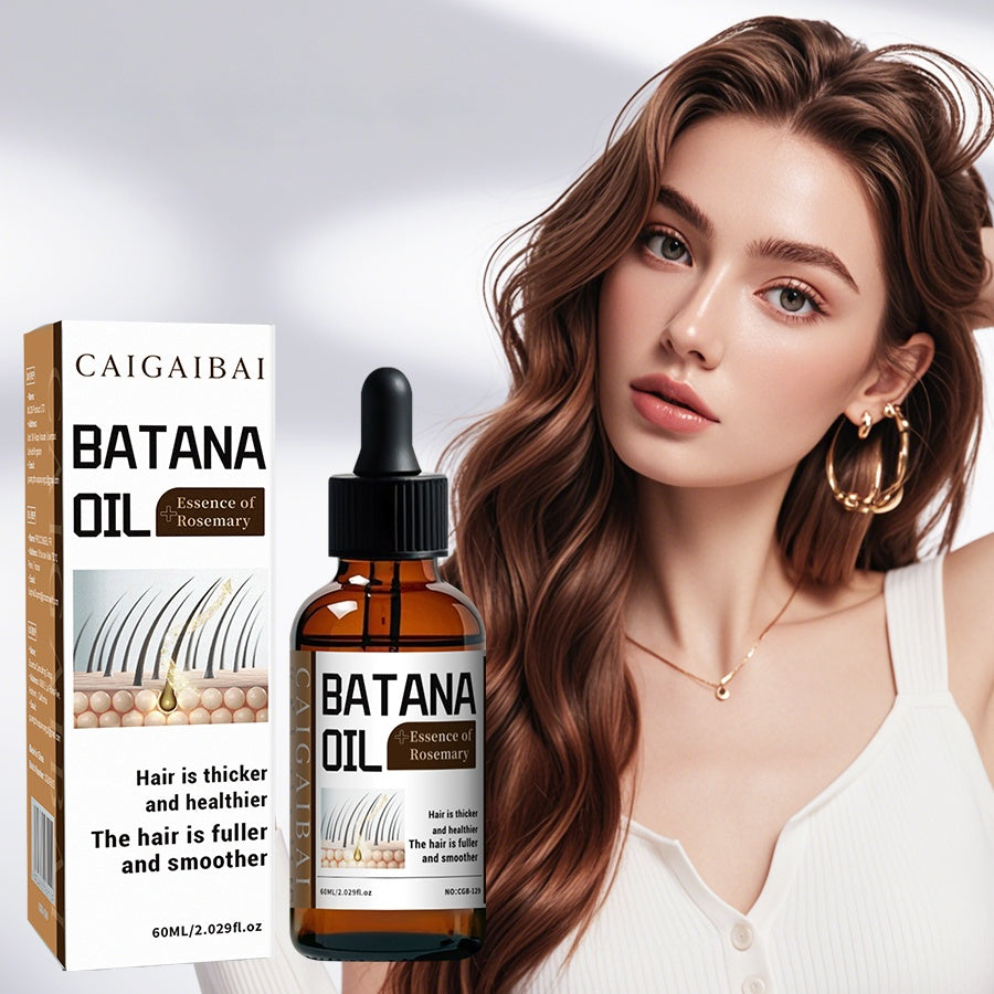 Mysense Batana Natural Hair Growth Oil With Organic Castor & Coconut Oils For Women And Men, Moisturizing & Strengthening Serum For Scalp & Hair Care